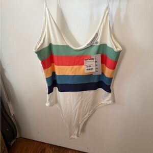 Gaze Colorful Striped Top